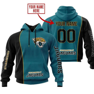 NFL Jacksonville Jaguars Personalized 3D Hoodie 6, NFL Hoodie Moonbestprint