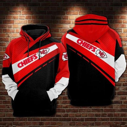 NFL Kansas City Chiefs 3D Hoodie 11, NFL Hoodie Moonbestprint
