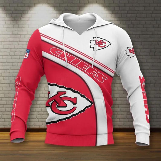 NFL Kansas City Chiefs All Over Print Hoodie, NFL Hoodie Moonbestprint