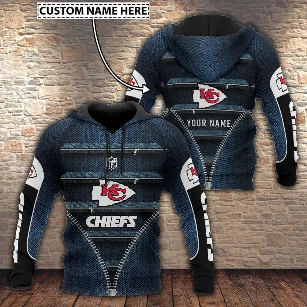 NFL Kansas City Chiefs Personalized 3D Hoodie 2, NFL Hoodie Moonbestprint