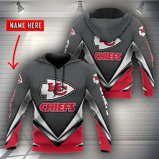 NFL Kansas City Chiefs Personalized 3D Hoodie 5, NFL Hoodie Moonbestprint