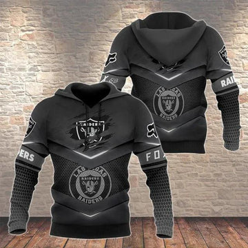 NFL Las Vegas Raiders 3D Hoodie 10, NFL Hoodie Moonbestprint