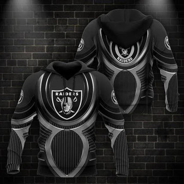 NFL Las Vegas Raiders 3D Hoodie 11, NFL Hoodie Moonbestprint