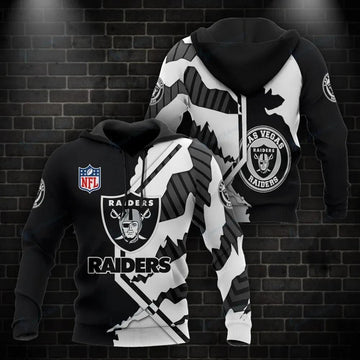 NFL Las Vegas Raiders 3D Hoodie 15, NFL Hoodie Moonbestprint