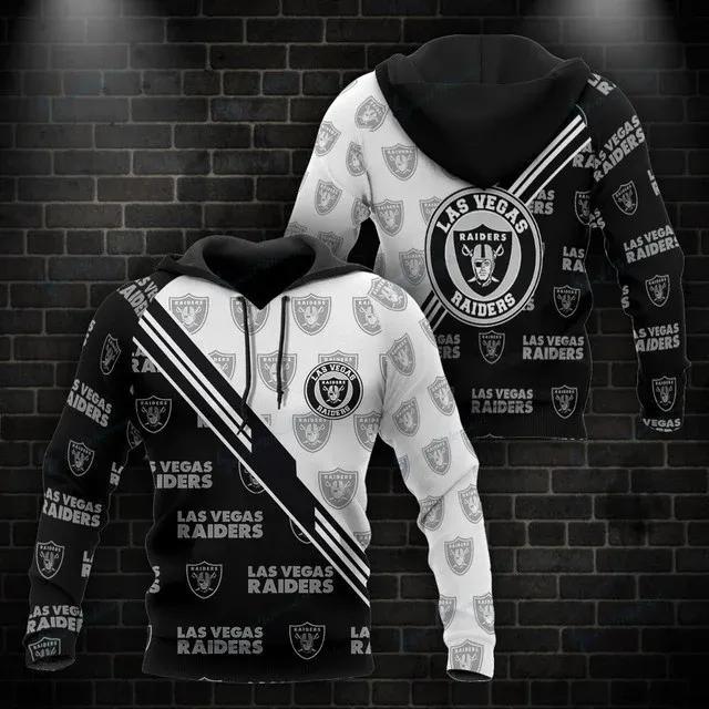 NFL Las Vegas Raiders 3D Hoodie 16, NFL Hoodie Moonbestprint