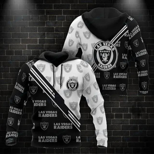 NFL Las Vegas Raiders 3D Hoodie 16, NFL Hoodie Moonbestprint