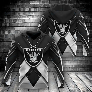NFL Las Vegas Raiders 3D Hoodie 19, NFL Hoodie Moonbestprint
