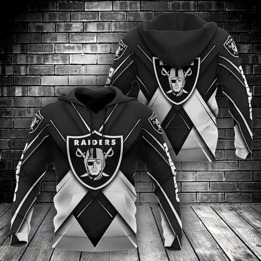 NFL Las Vegas Raiders 3D Hoodie 19, NFL Hoodie Moonbestprint