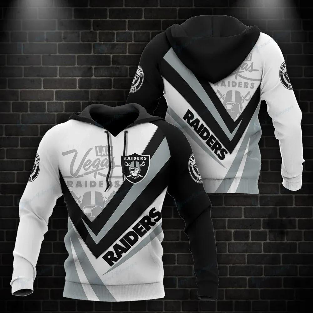 NFL Las Vegas Raiders 3D Hoodie 21, NFL Hoodie Moonbestprint
