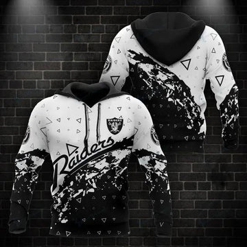 NFL Las Vegas Raiders 3D Hoodie 22, NFL Hoodie Moonbestprint