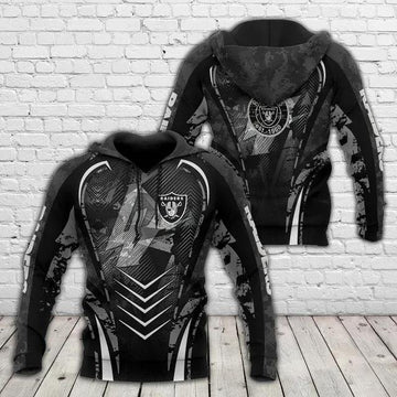 NFL Las Vegas Raiders 3D Hoodie 5, NFL Hoodie Moonbestprint