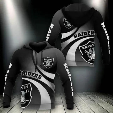 NFL Las Vegas Raiders 3D Hoodie 8, NFL Hoodie Moonbestprint