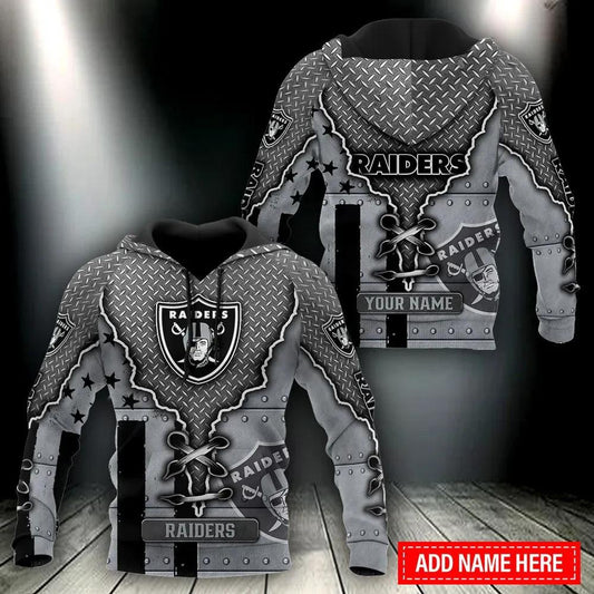 NFL Las Vegas Raiders Personalized 3D Hoodie 2, NFL Hoodie Moonbestprint