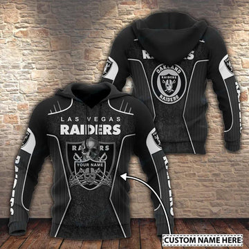 NFL Las Vegas Raiders Personalized 3D Hoodie 5, NFL Hoodie Moonbestprint