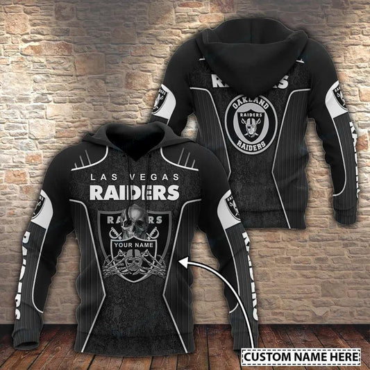 NFL Las Vegas Raiders Personalized 3D Hoodie 5, NFL Hoodie Moonbestprint