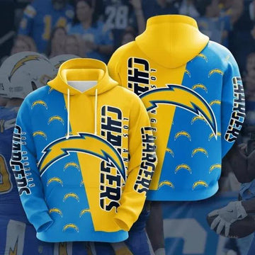 NFL Los Angeles Chargers 3D Hoodie 15, NFL Hoodie Moonbestprint