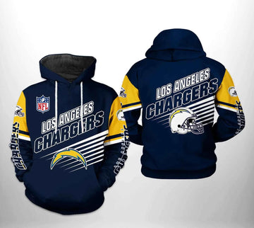 NFL Los Angeles Chargers 3D Hoodie 16, NFL Hoodie Moonbestprint