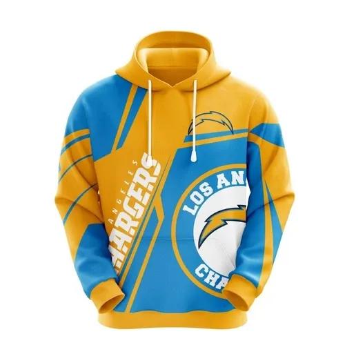 NFL Los Angeles Chargers 3D Hoodie 3, NFL Hoodie Moonbestprint