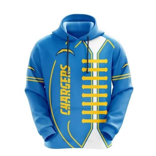 NFL Los Angeles Chargerss 3D Hoodie 3, NFL Hoodie Moonbestprint