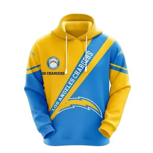 NFL Los Angeles Chargerss 3D Hoodie 4, NFL Hoodie Moonbestprint