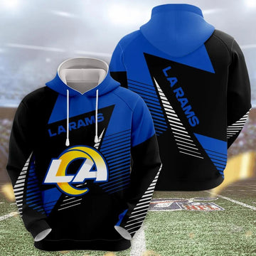 NFL Los Angeles Rams 3D Hoodie 11, NFL Hoodie Moonbestprint