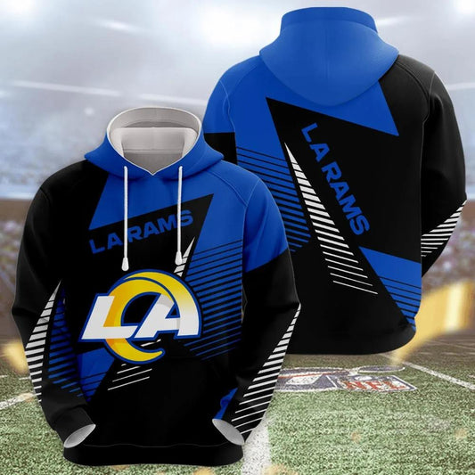 NFL Los Angeles Rams 3D Hoodie 11, NFL Hoodie Moonbestprint