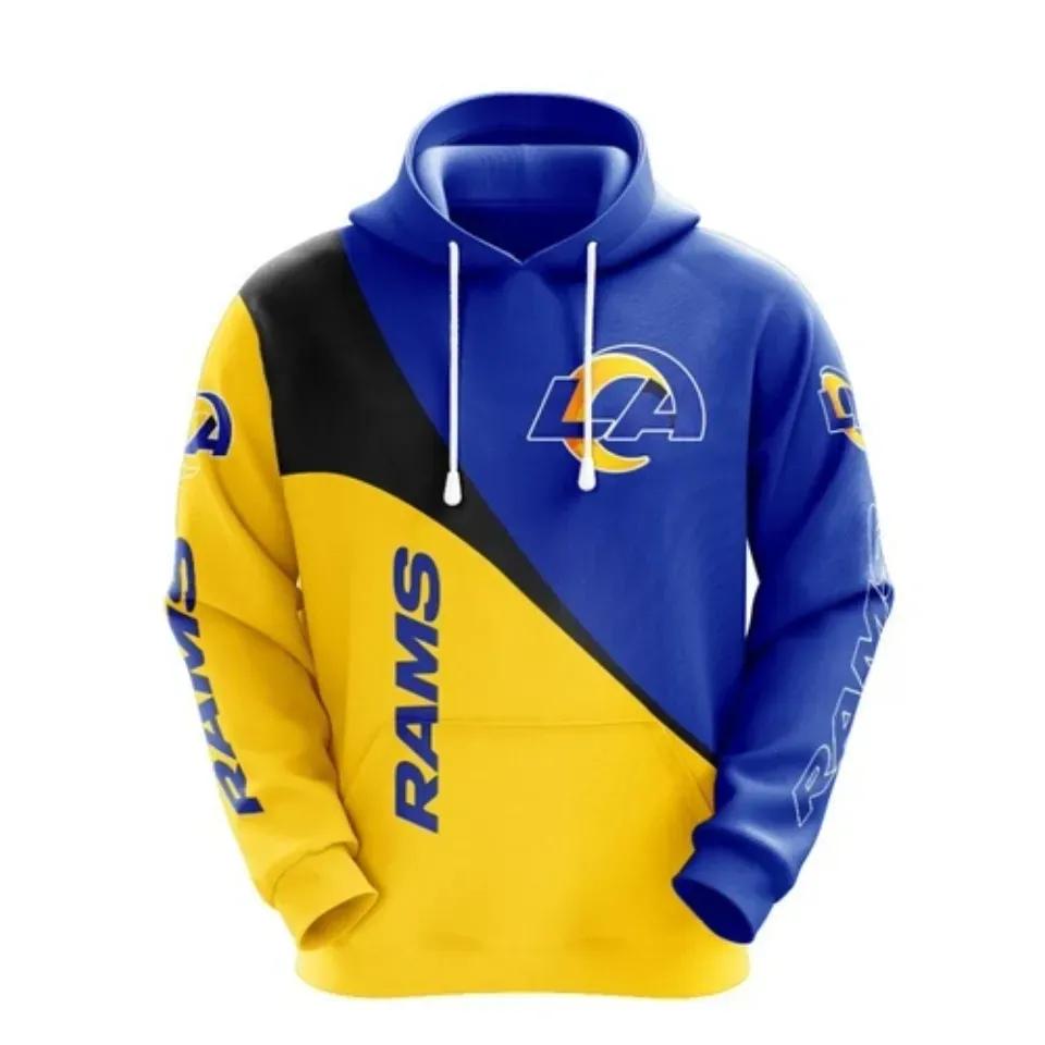 NFL Los Angeles Rams 3D Hoodie 3, NFL Hoodie Moonbestprint
