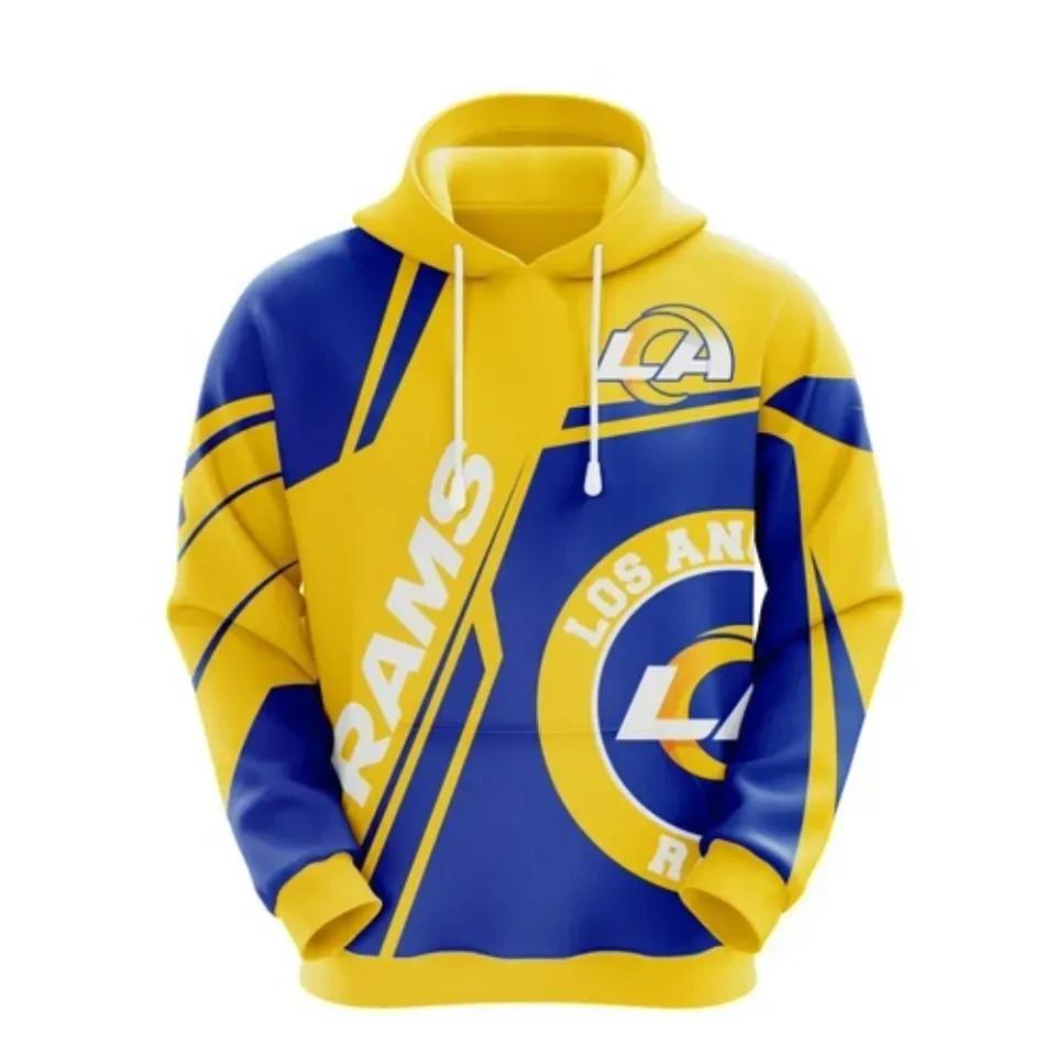 NFL Los Angeles Rams 3D Hoodie 4, NFL Hoodie Moonbestprint