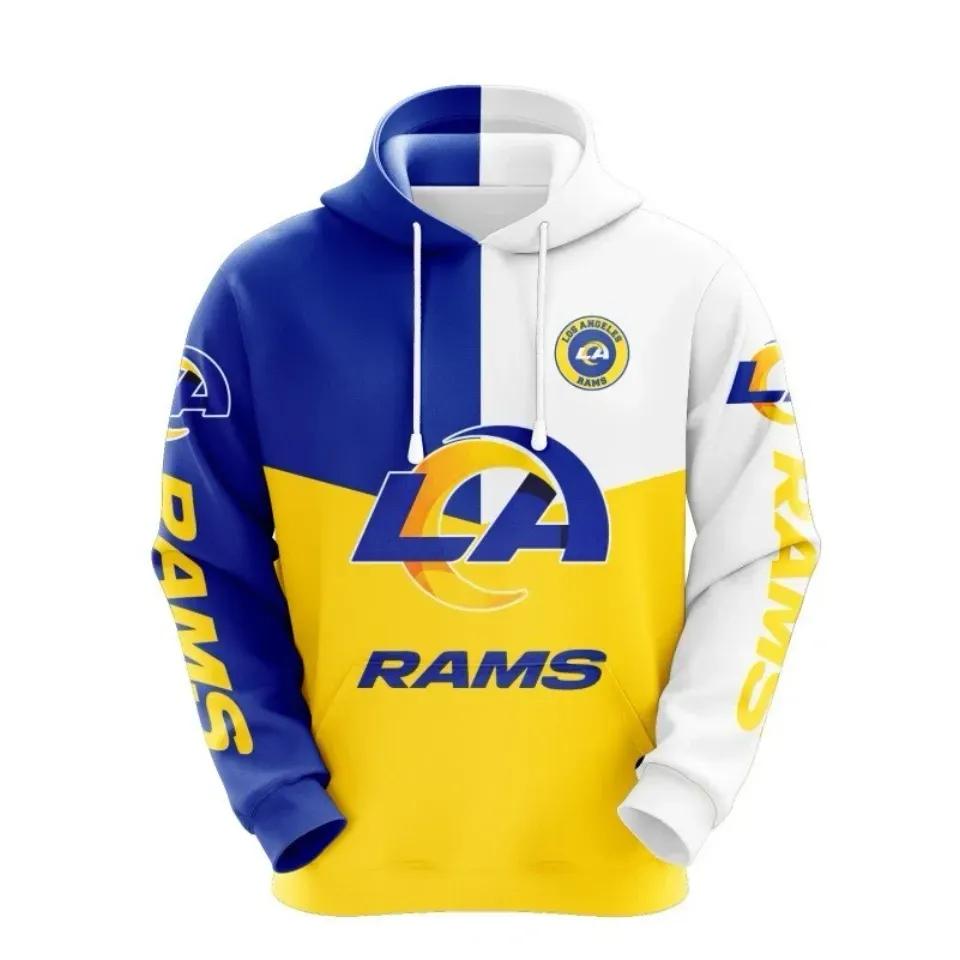 NFL Los Angeles Rams 3D Hoodie 7, NFL Hoodie Moonbestprint