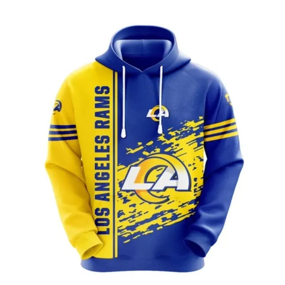 NFL Los Angeles Rams 3D Hoodie 8, NFL Hoodie Moonbestprint