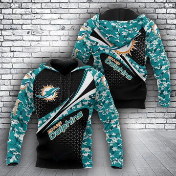 NFL Miami Dolphins 3D Hoodie 16, NFL Hoodie Moonbestprint