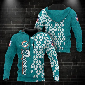 NFL Miami Dolphins 3D Hoodie 7, NFL Hoodie Moonbestprint