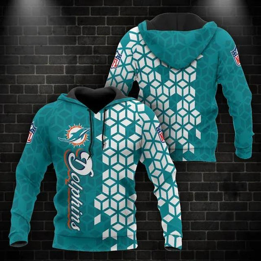 NFL Miami Dolphins 3D Hoodie 7, NFL Hoodie Moonbestprint