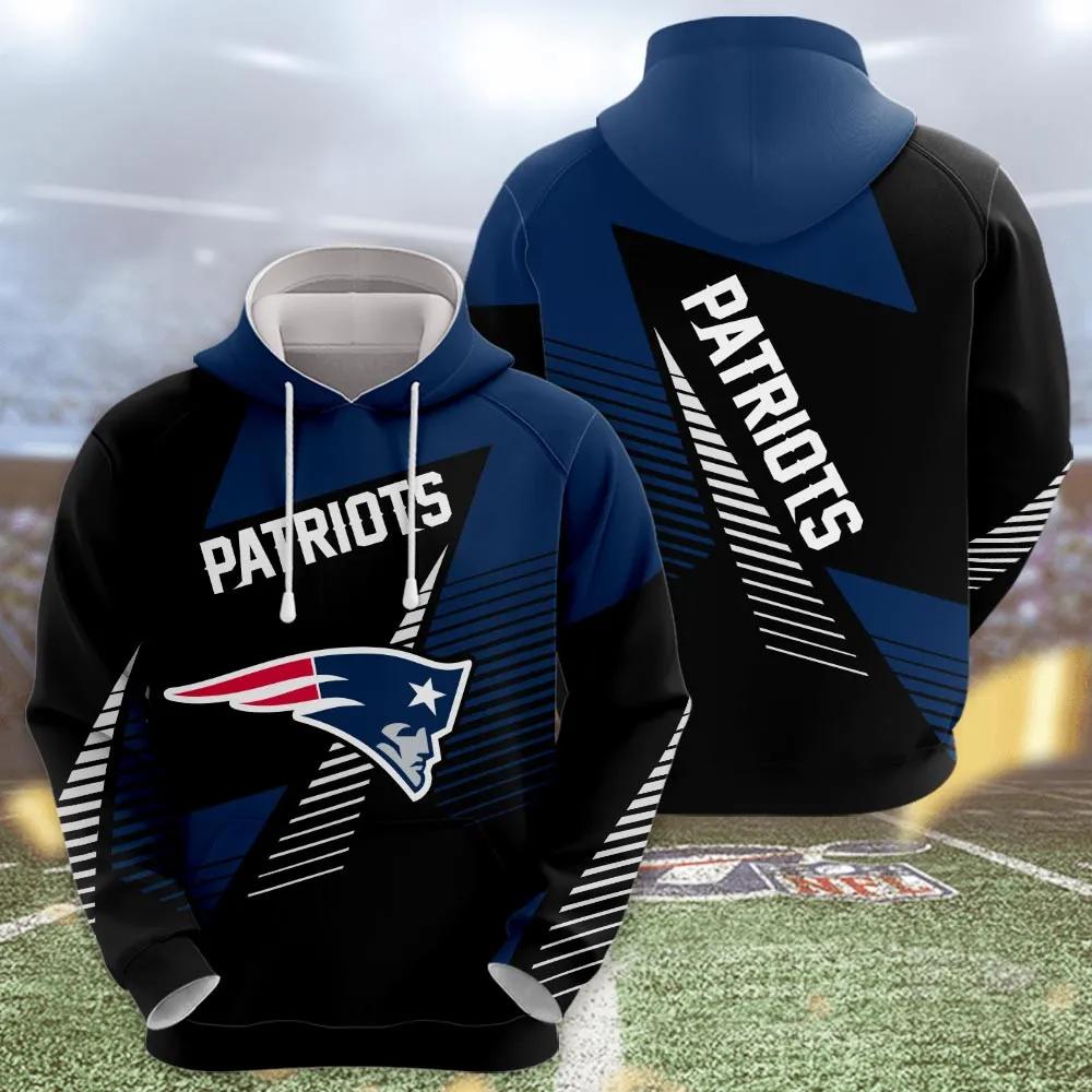 NFL New England Patriots 3D Hoodie 13, NFL Hoodie Moonbestprint