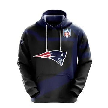 NFL New England Patriots 3D Hoodie 7, NFL Hoodie Moonbestprint