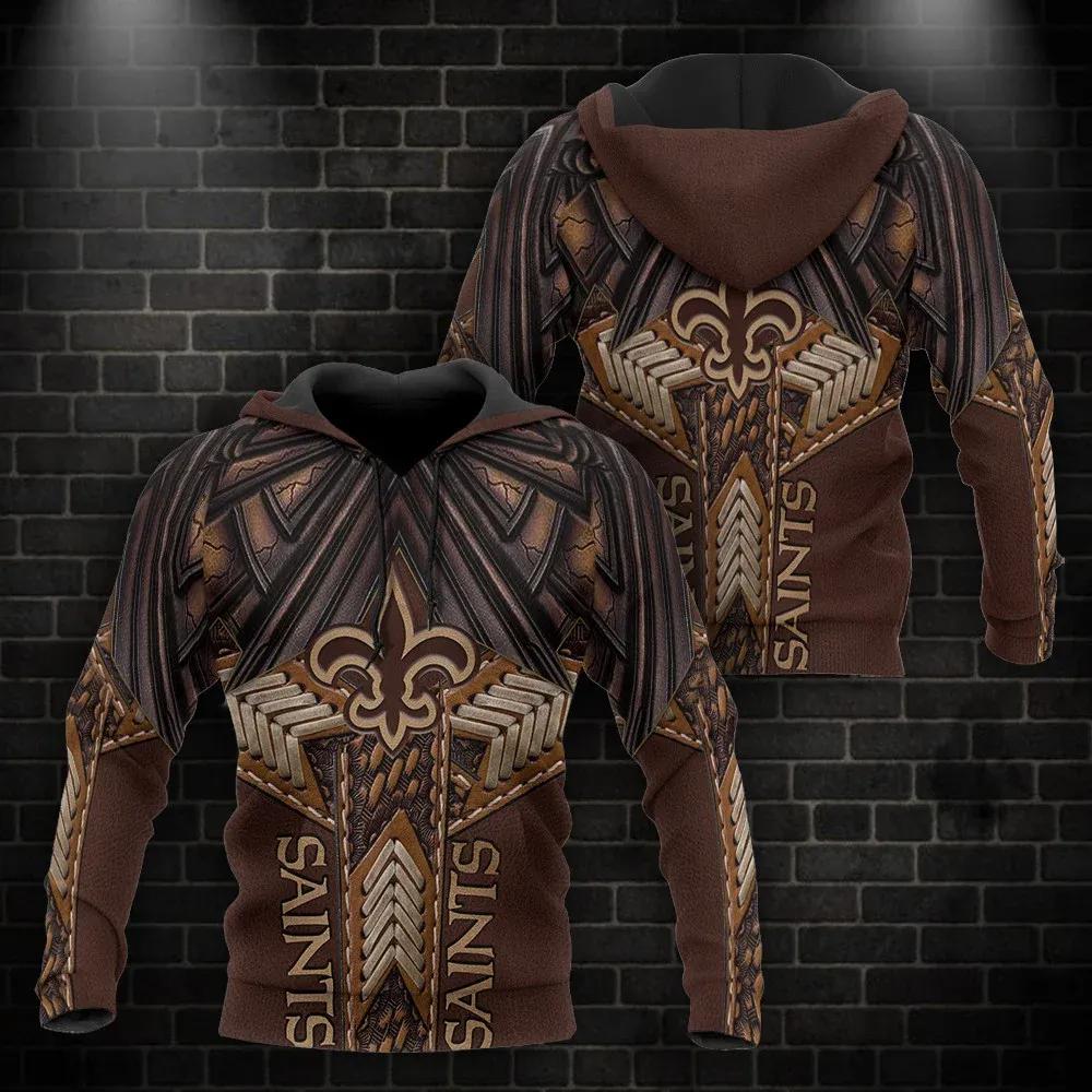 NFL New Orleans Saints 3D Hoodie 11, NFL Hoodie Moonbestprint