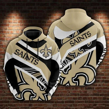 NFL New Orleans Saints 3D Hoodie 12, NFL Hoodie Moonbestprint