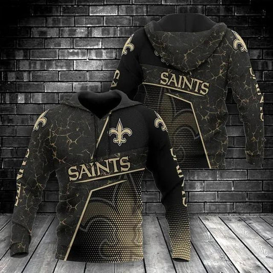 NFL New Orleans Saints 3D Hoodie 14, NFL Hoodie Moonbestprint