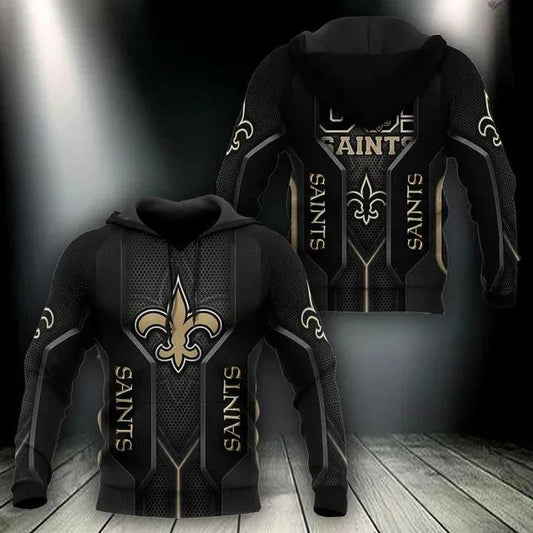 NFL New Orleans Saints 3D Hoodie 15, NFL Hoodie Moonbestprint