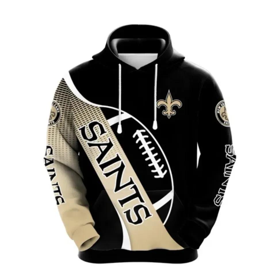 NFL New Orleans Saints 3D Hoodie 5, NFL Hoodie Moonbestprint