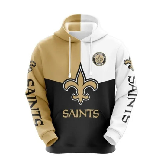 NFL New Orleans Saints 3D Hoodie 6, NFL Hoodie Moonbestprint
