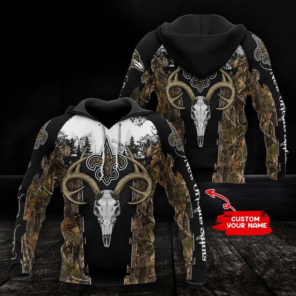 NFL New Orleans Saints Personalized 3D Hoodie 4, NFL Hoodie Moonbestprint