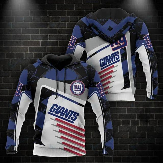 NFL New York Giants 3D Hoodie 6, NFL Hoodie Moonbestprint