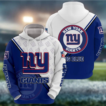 NFL New York Giants 3D Hoodie 7, NFL Hoodie Moonbestprint