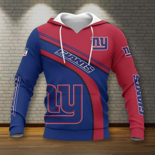 NFL New York Giants All Over Print Hoodie, NFL Hoodie Moonbestprint