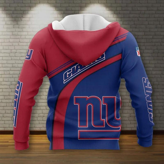 NFL New York Giants All Over Print Hoodie, NFL Hoodie Moonbestprint