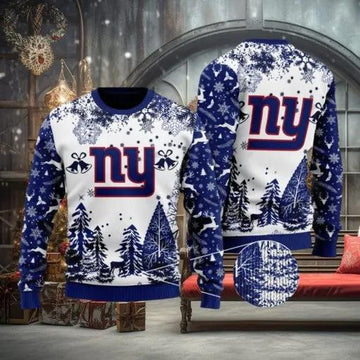 NFL New York Giants Special Ugly Christmas Sweater, NFL Chritsmas Sweater Moonbestprint