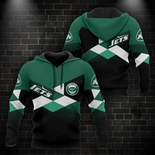 NFL New York Jets 3D Hoodie 10, NFL Hoodie Moonbestprint
