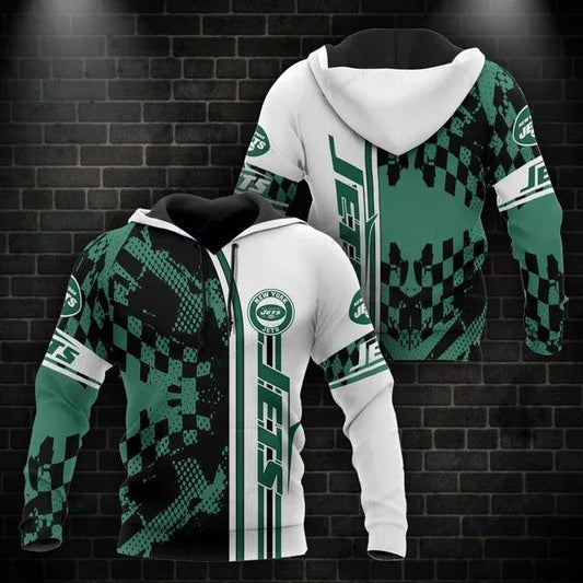 NFL New York Jets 3D Hoodie 11, NFL Hoodie Moonbestprint