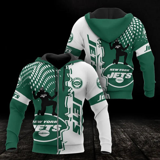 NFL New York Jets 3D Hoodie 6, NFL Hoodie Moonbestprint